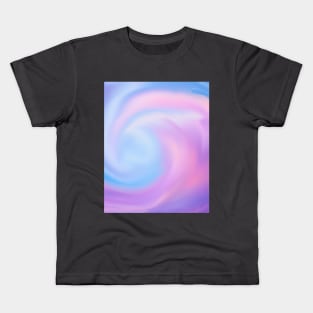 Cotton Candy Wavey Skies Kids T-Shirt